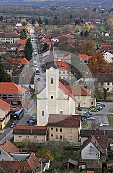 Church of Holy Trinity in Hrvatska Dubica, Croatia photo
