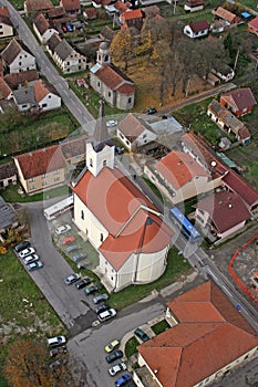 Church of Holy Trinity in Hrvatska Dubica, Croatia photo