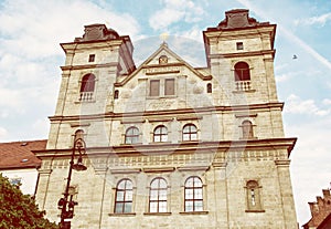 Kostel Nejsvětější Trojice v Košicích, Slovensko, žlutý filtr