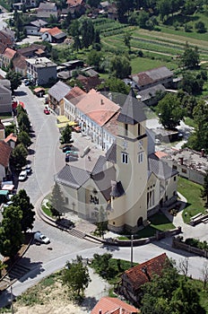 Church of the Holy Trinity in Krasic, Croatia