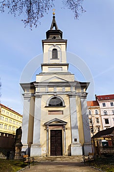 Church of Holy Trinity, Lesser Town, Smichov, Prague, Czech Republic photo