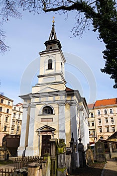 Church of Holy Trinity, Lesser Town, Smichov, Prague, Czech Republic photo