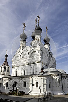 Church at Holy Trinity Monastery at Murom. Russia