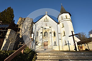 Church of Holy Trinity in Mosovce, Turiec Region, Slovakia