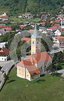 Church of Holy Trinity in Sveta Nedelja, Croatia