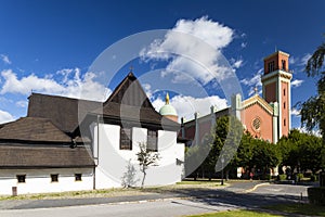 Church of the Holy Trinity, UNESCO site, Kezmarok, Slovakia