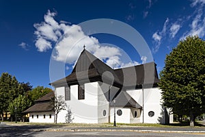 Church of the Holy Trinity, UNESCO site, Kezmarok, Slovakia