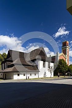 Church of the Holy Trinity, UNESCO site, Kezmarok, Slovakia