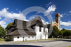 Church of the Holy Trinity, UNESCO site, Kezmarok, Slovakia