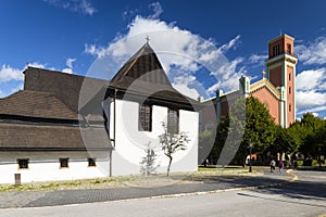 Church of the Holy Trinity, UNESCO site, Kezmarok, Slovakia