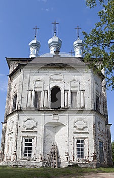 Church of the Holy Trinity in the village Shelota, Verhovazhskogo district, Vologda region