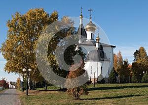 Church in the Honor of All the Saints, Nefteyugansk, Western Siberia, Russia