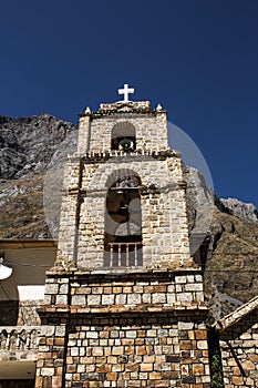 Church of Huancaya, Lima, Peru