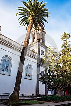 Church Iglesia de Ntra. Senora de La Concepcion on Plaza de la Concepcio in San Cristobal de la Laguna, Tenerife, Canary Islands. photo