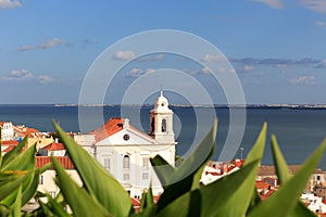 Church Igreja de Santo Estevao in Lisbon