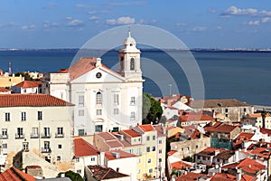 Church Igreja de Santo Estevao in Lisbon photo