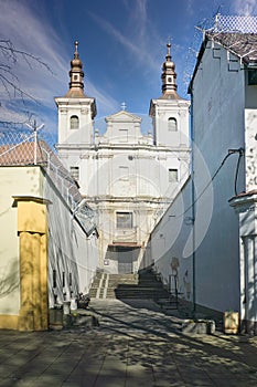 The Church in Ilava town near prison