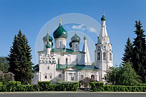 The church of Iliay the Prophet. Yaroslavl. Russia