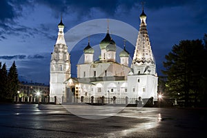 The church of Iliay the Prophet. Yaroslavl. Russia