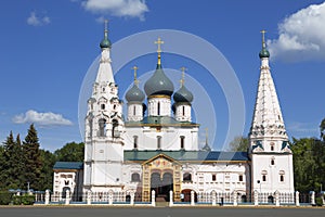 The church of Iliay the Prophet. Yaroslavl. Russia