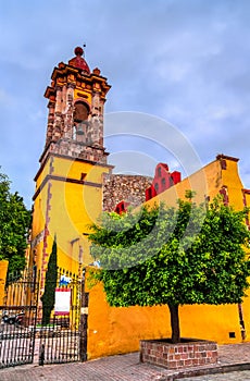 Church of the Immaculate Conception in San Miguel de Allende, Mexico