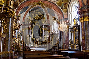 Church inside the Loretto, prague