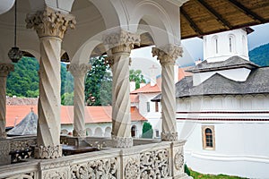 Church inside Sambata de Sus Monastery