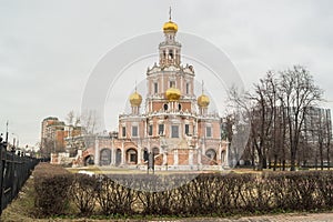 Church of the Intercession at Fili, Moscow. photo