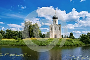 Church of the Intercession on the Nerl. The ancient Church