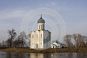 Church of Intercession upon Nerl River. (Bogolubovo, Vladimir region, Golden Ring of Russia)