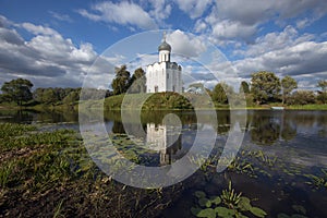 Church of the Intercession on the Nerl. Russia photo