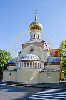Church of the Intercession in the Peter the Great St.Petersburg Polytechnic University in Saint Petersburg, Russia