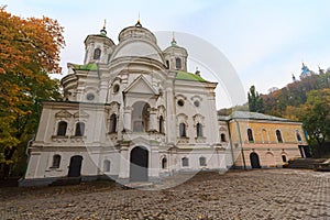 Church of the Intercession on Podil. Kiev, Ukraine photo