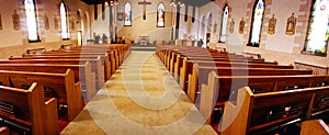 Church interior photo