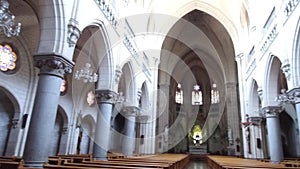 Church interior architecture in Chile