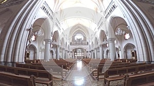 Church interior architecture in Chile