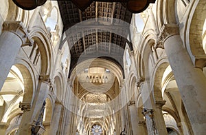 Church interior, christ church, england