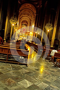 Church interior- Morelia, Mexico