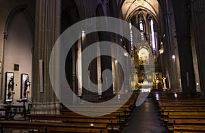 Church interior Sagrat