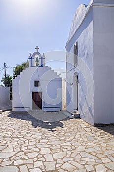 Church in Iraklia island, Greece