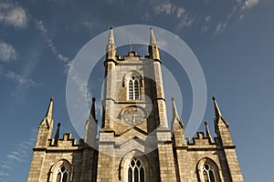 Church in Ireland Gothic religious monument. Exterior facade photo