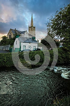 River Eske. Donegal town. county Donegal. Ireland photo