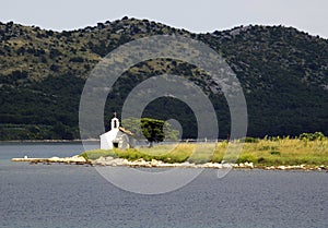 Church on island