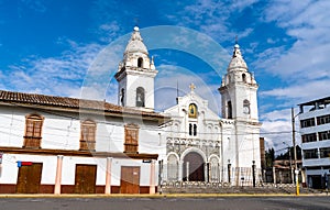 Church of Jauja, the region of Junin in Peru photo