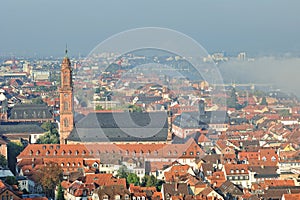 Catholic church of the Jesuits in Heidelberg city photo