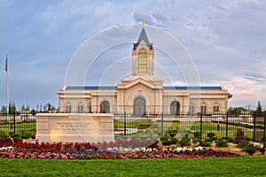 The Church of Jesus Christ of Latter-Day Saints Temple in Fort C photo