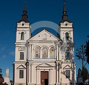 Church of John the Baptist in Wysokie Mazowieckie, Poland photo