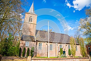 Church of John in village Diepenheim on the north west coast of Holland.