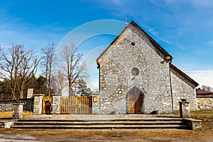 Church on Jura Krakowsko Czestochowska, Poland