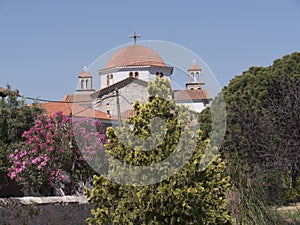 Church at Kalloni Lesvos Greece